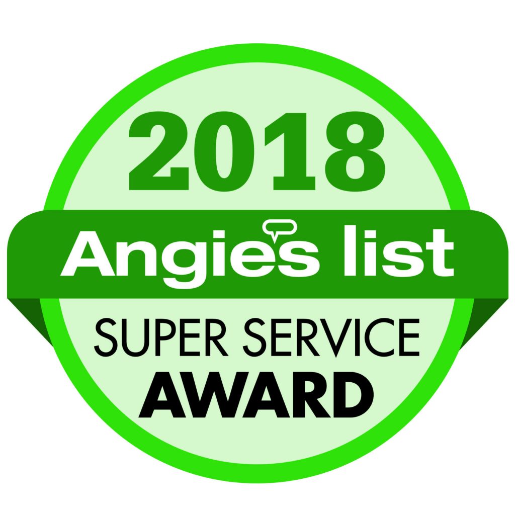 2018 Super Service Award from Angie's List to Signature Exteriors