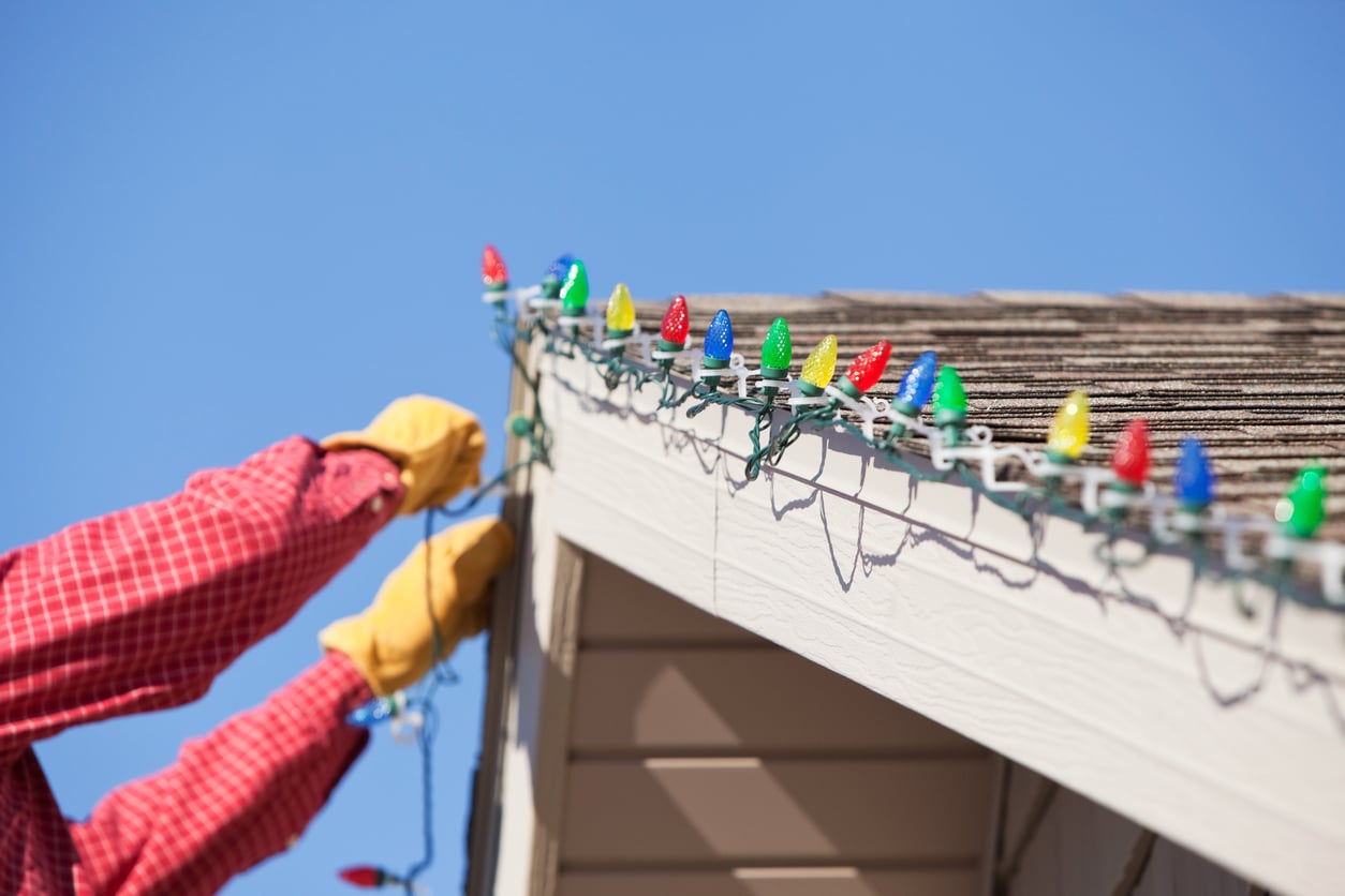 How to Safely Install Christmas Lights on Your Roof