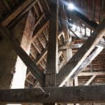 hole-in-roofing-letting-in-light-to-attick