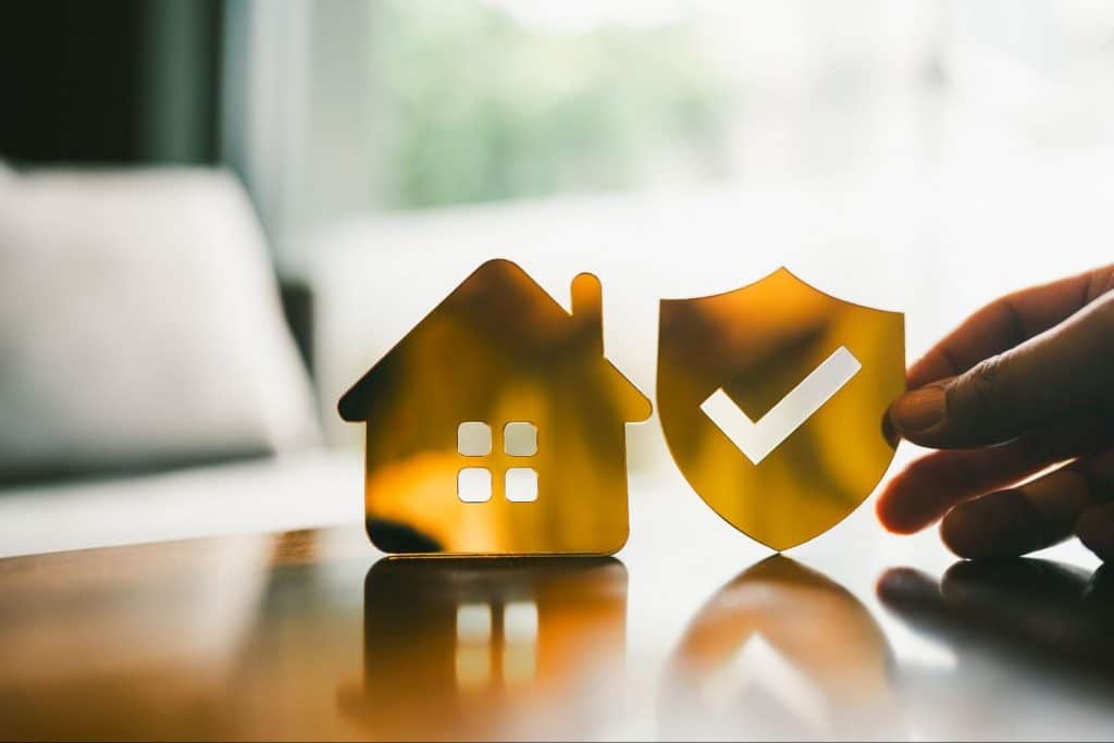 house and warranty symbol